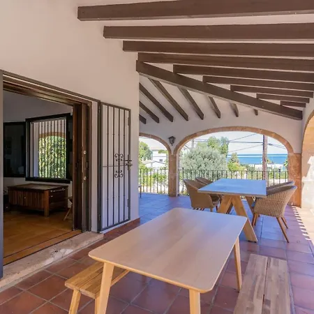 In Denia: Beachfront With Bbq