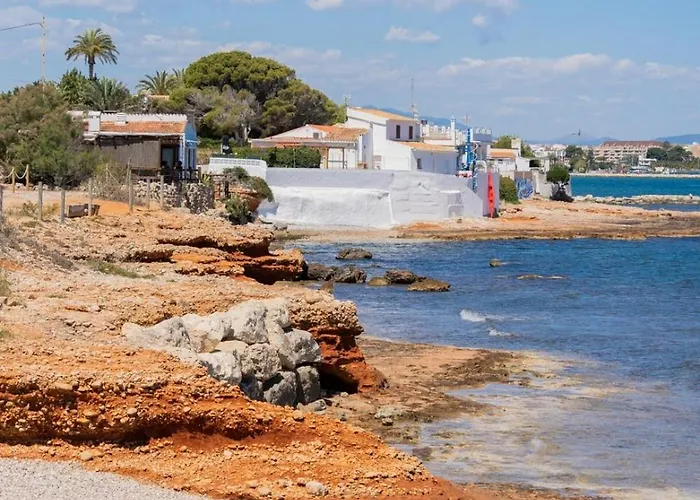 In Denia: Beachfront With Bbq Dénia