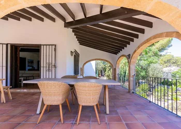 In Denia: Beachfront With Bbq Ferienhaus *